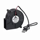 Вентилятор Gdstime USB 100 s, 5 в постоянного тока, 7530 А, 75 мм, 75x30 мм, шт.
