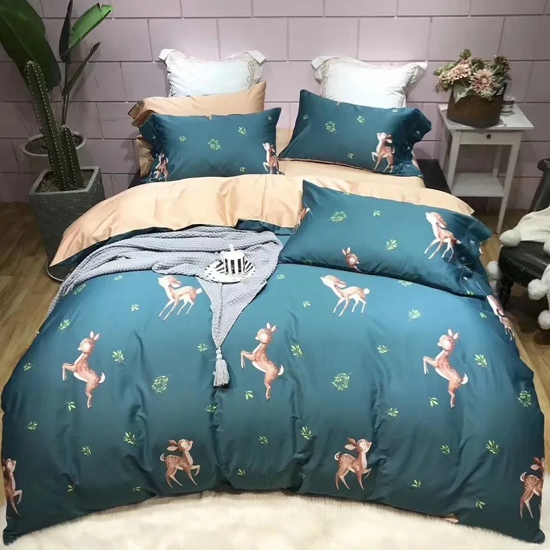 60 s атласный длинный штапельный пододеяльник простыня одна хлопковая одно-