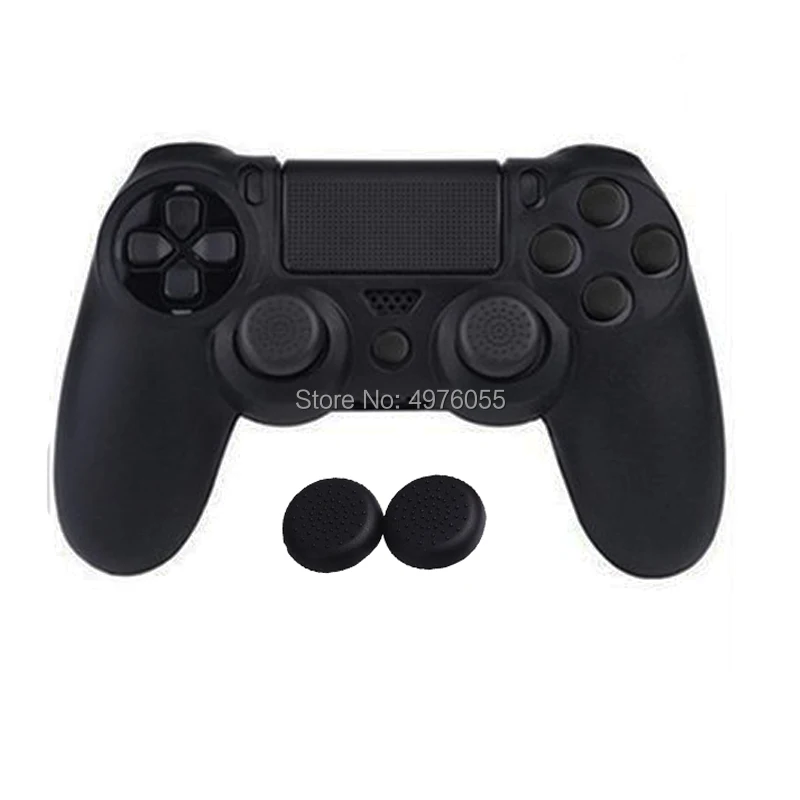 Мягкий силиконовый резиновый чехол для PS4 Slim Pro контроллер Dualshock4 джойстик