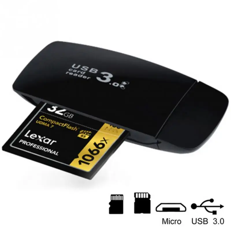 USB 3 0 многофункциональное устройство для чтения карт памяти 4 в 1