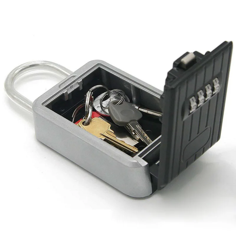Ящик для хранения ключей подвесной сейф с 4 цифровыми безопасными паролями