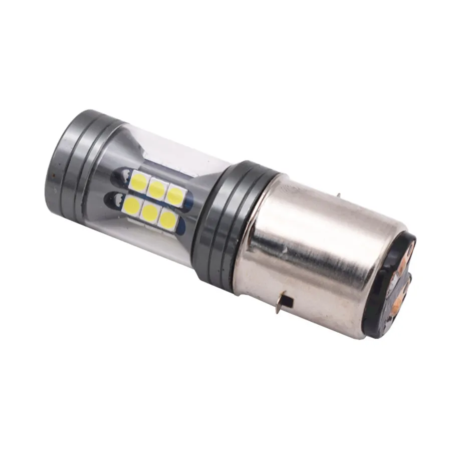 Трехсторонний белый светодиодный светильник для мотоцикла 6000K 100 Вт 22SMD 12 В/24 В