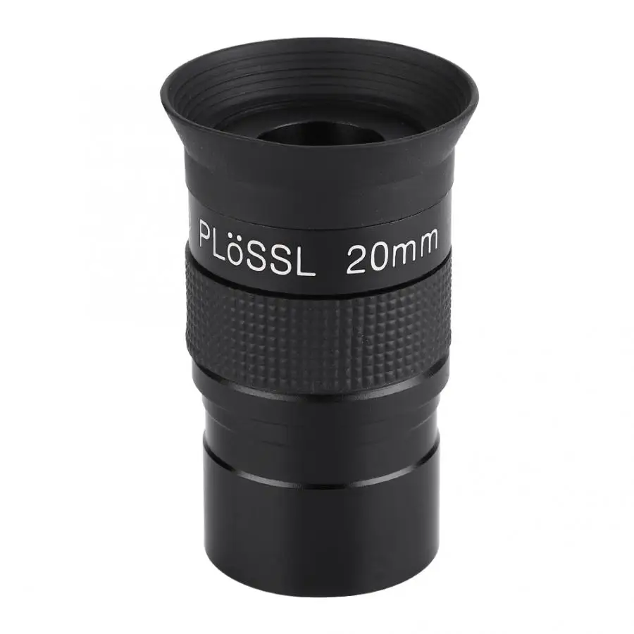 Full Metal 1.25&quot Plossl 20mm Long-focus Eyepiece Lens for Astronomic Telescope | Электроника