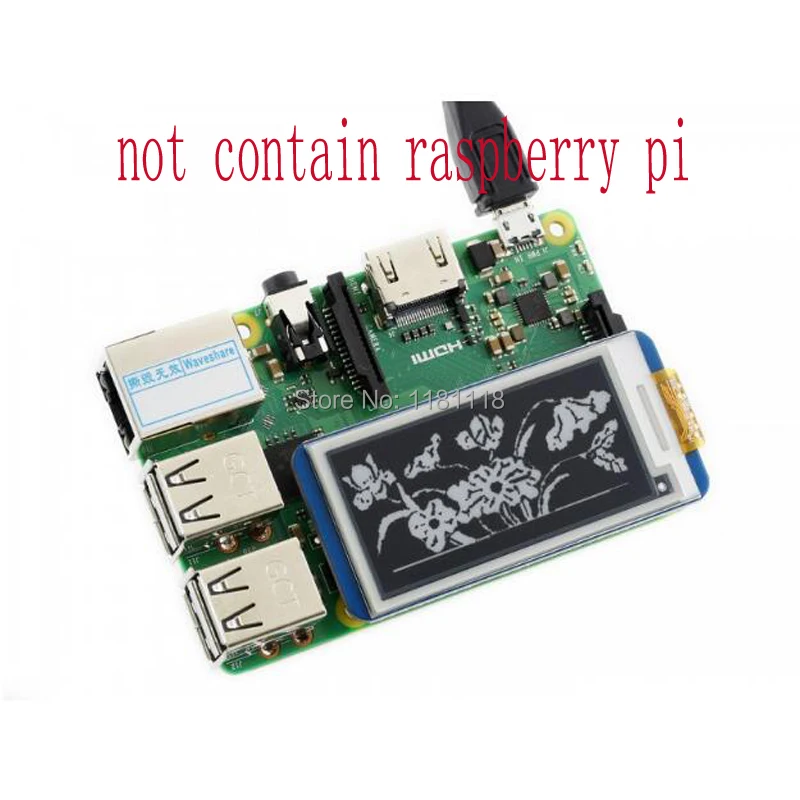 Raspberry pi 2 13 дюймовый ЖК-дисплей 250x122 e-paper e-lnk дисплей | Компьютеры и офис