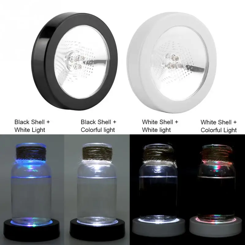 LED светящийся Coaster винный коврик для бутылок стеклянная бутылка подсвечник чашка