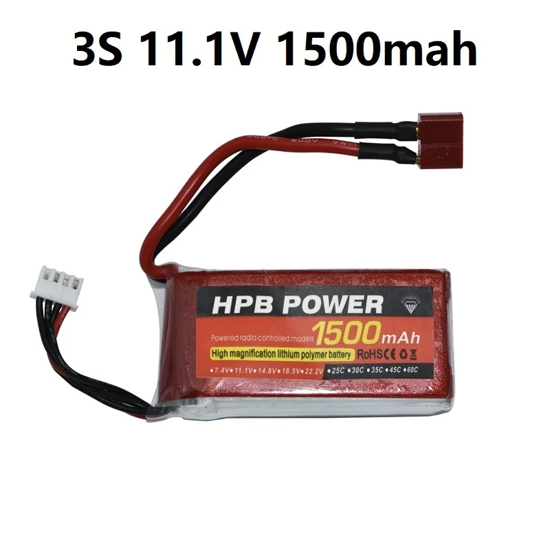 HPB мощность 1500 мАч 11 1 В Lipo Bettary для Ду вертолётом и самолета Rc игрушки v