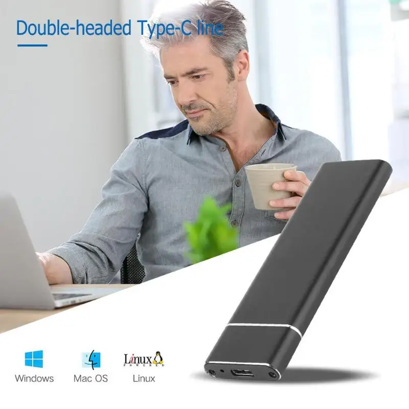 M.2 NGFF SSD 6 Гбит/с к USB 3 1 Type C HDD конвертер адаптер Корпус чехол твердотельный жесткий