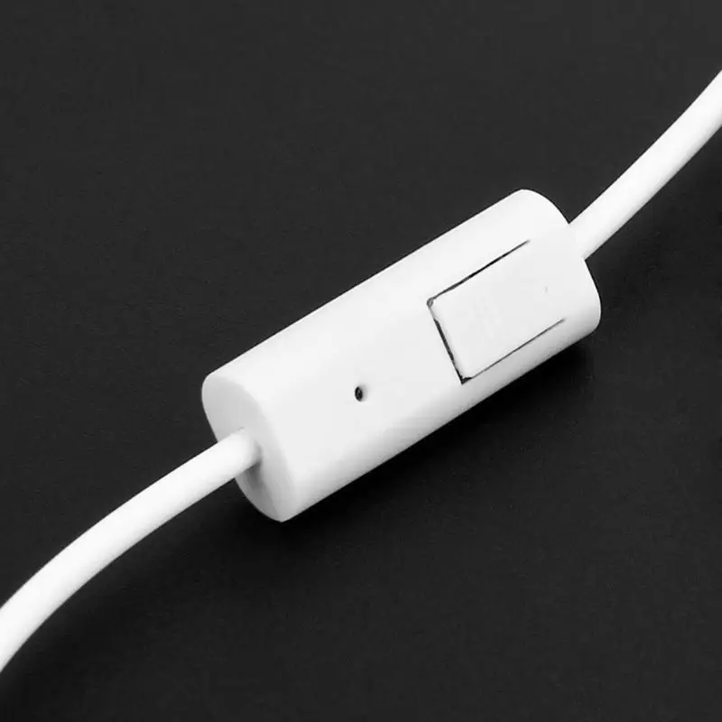 Скрытая гарнитура с микрофоном 3 5 мм наушники воздушной трубкой для iPhone Android