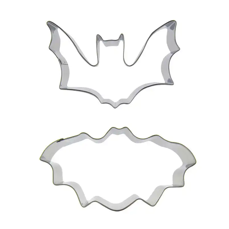 Vampire bat Big shaped 2 piece biscuit cutting molds baking tools cake decorating soft candy | Дом и сад