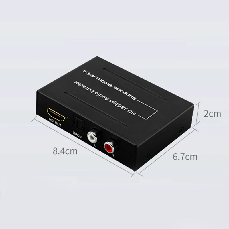 Hdmi к 4K x 2K + Spdif Rca стерео L/R аналоговый аудио конвертер экстракт сплиттер (вилка
