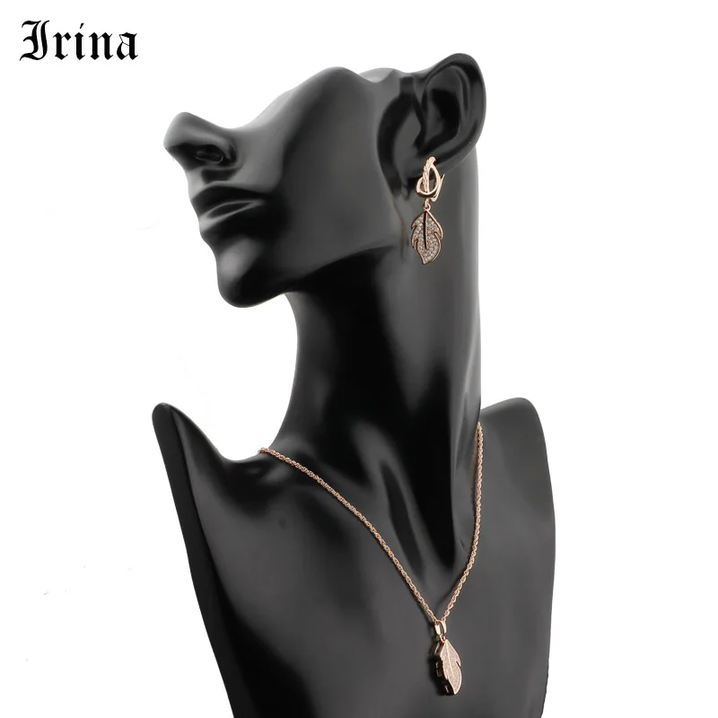 Женские серьги с кристаллами Irina набор свадебных ювелирных изделий мелкими