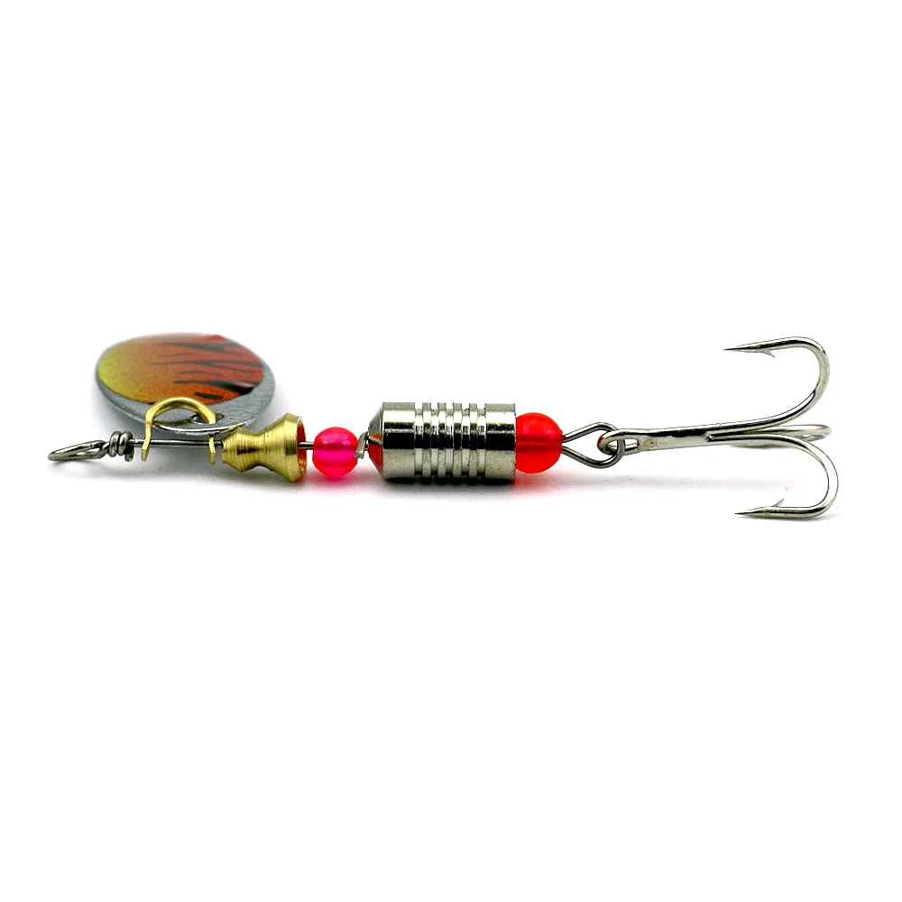 SEWS-Hengjia Spoon Lure Hard Spinnerbait Metal Spinner Fishing Lures Pesca Swimbait Tackle-10Pcs Sp068 | Спорт и развлечения