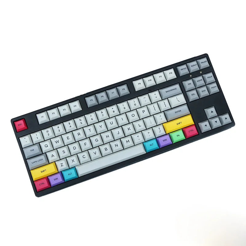 

Набор клавиш DSA Profile PBT, 29 колпачков для переключателей Cherry MX, механическая клавиатура, цветные клавиши CTRL Fn ALT SHIFT, 29 клавиш