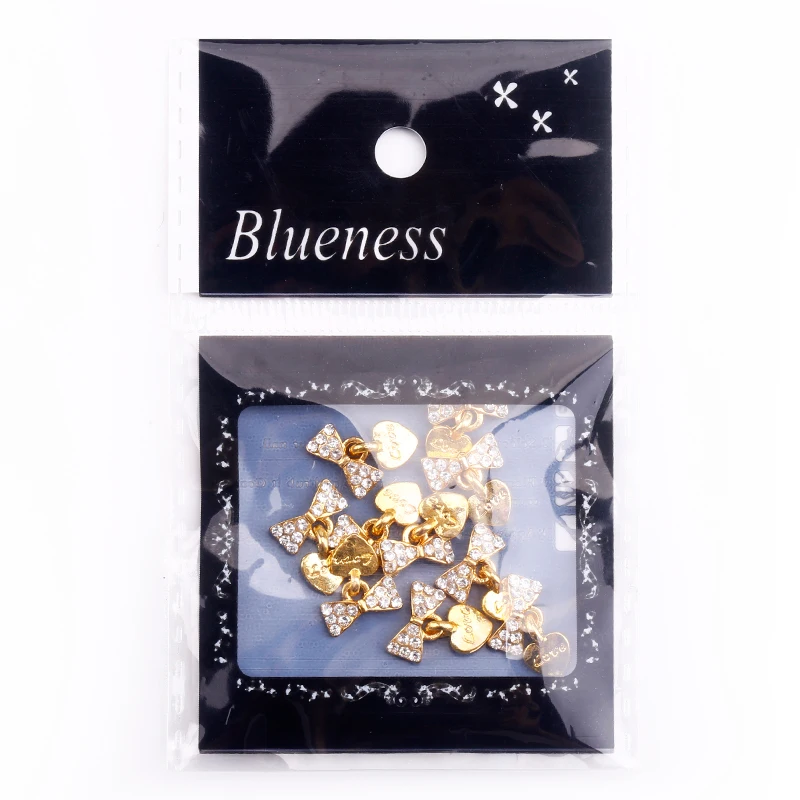 Blueness 10 шт сплав для маникюра художественные аксессуары ногтей с искусственными