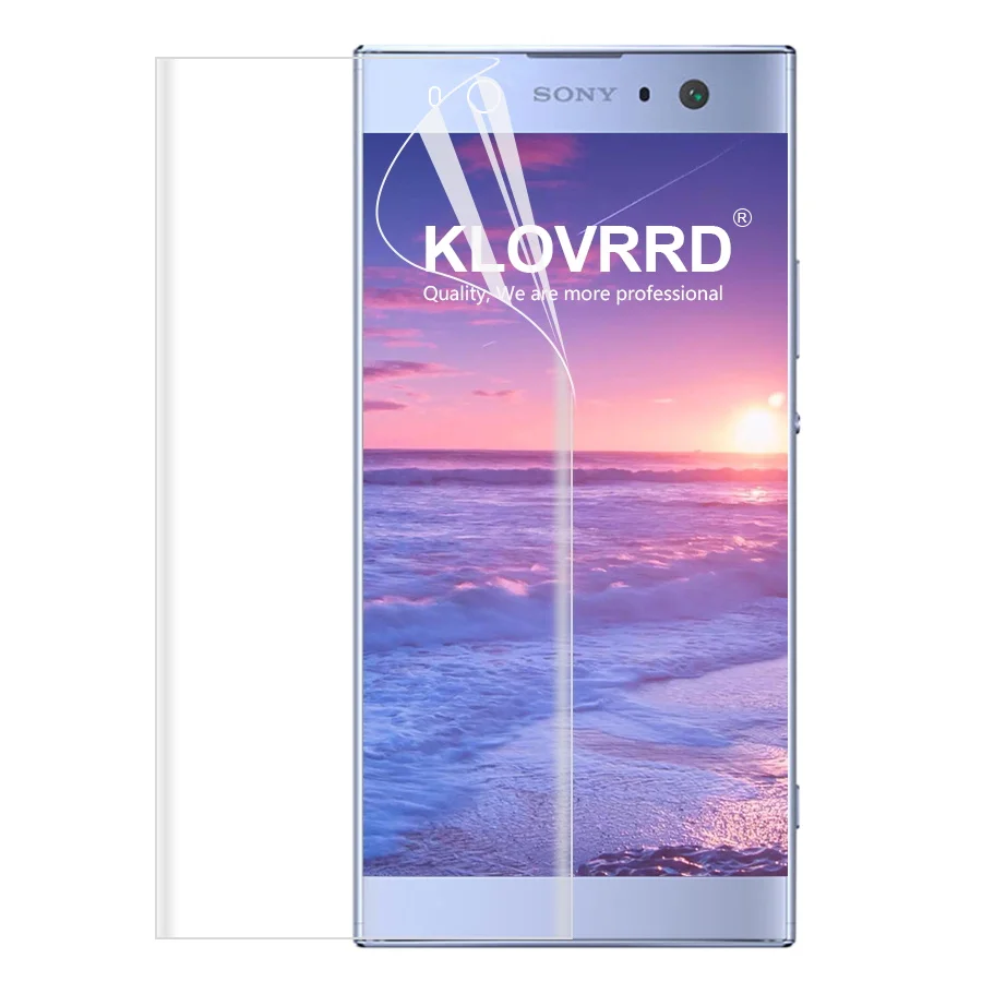 KLOVRRD передняя + задняя мягкая пленка для sony Xperia XA3 экран полная защита XA2 Ультра |