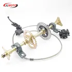 Задняя ось ступицы колеса 610 мм M8 * 3, сборка с звездочкой 428 #37T, дисковый тормоз 160 мм, подшипник UCP204, подходит для квадроциклов, квадроциклов, багги, велосипедов, запчасти