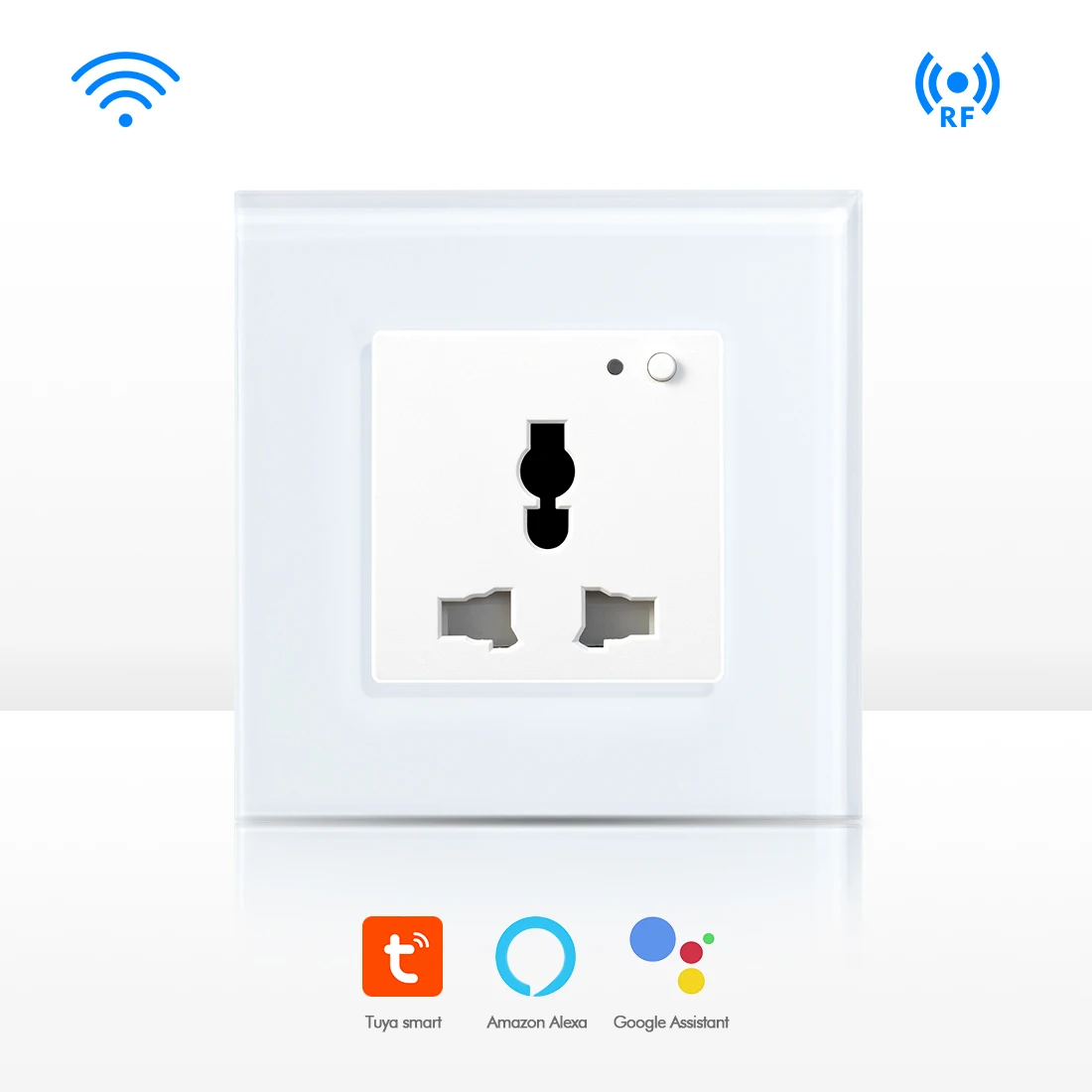 Wi Fi умная настенная розетка с пультом дистанционного управления мульти розетки