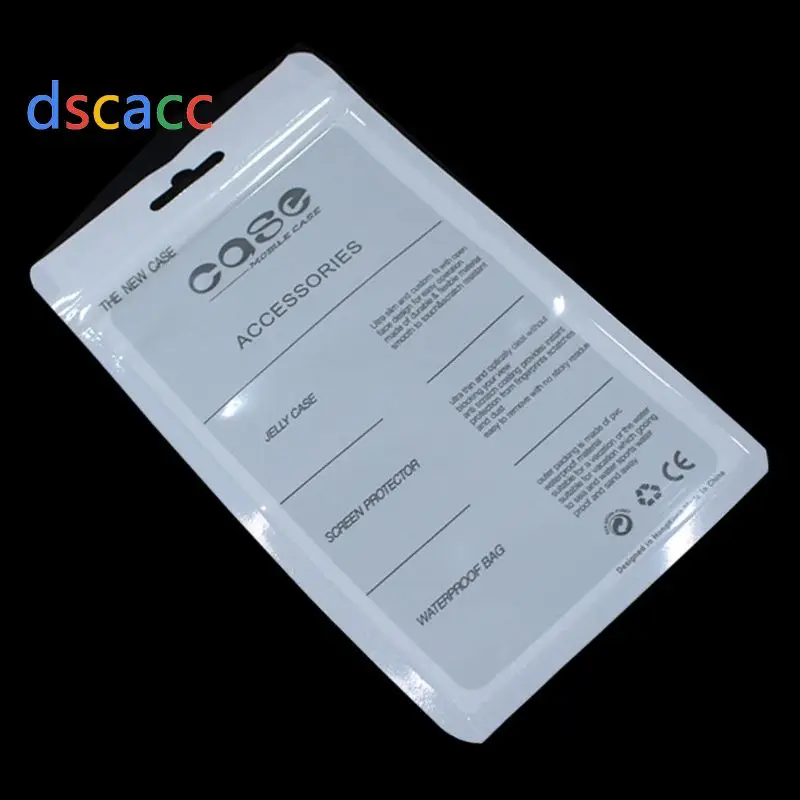 DSCACC non-stick nonstick PP Retail Package Packaging Bag for Apple iPhone Samsung Huawei LG Sony Xiaomi 4.7 5.5 6 inch TPU Case | Мобильные