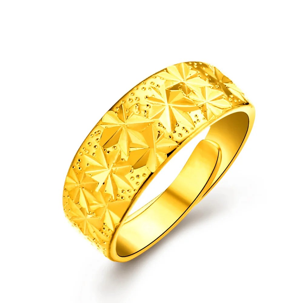 2018 Новое поступление регулируемые модные роскошные золотые кольца для мужчин и