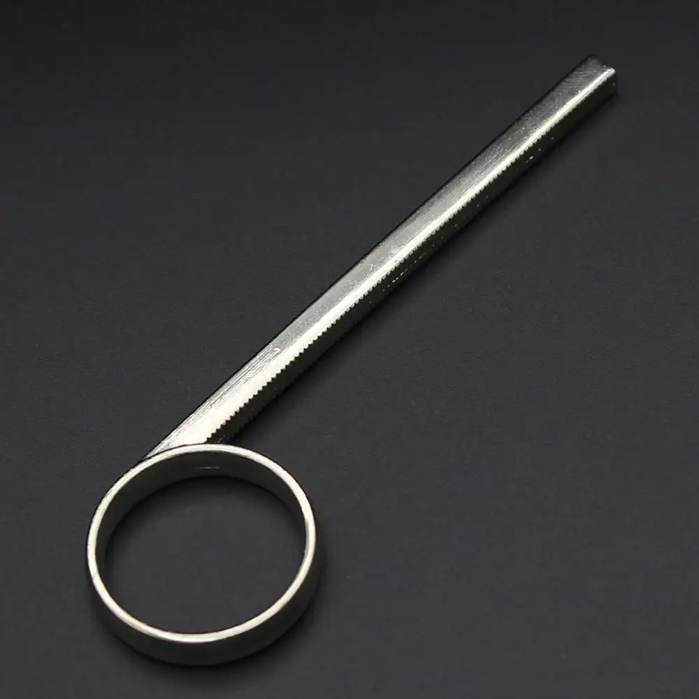 SLADE 86 мм никелированный Металлический трубный 3 й клапан скользящее пальцевое