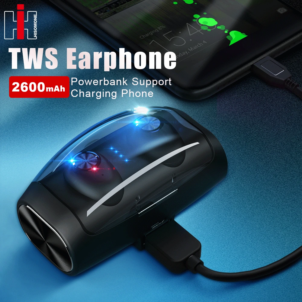 Hisomone twtwbluetooth twtws наушники беспроводные мини спортивные стерео гарнитура микрофон
