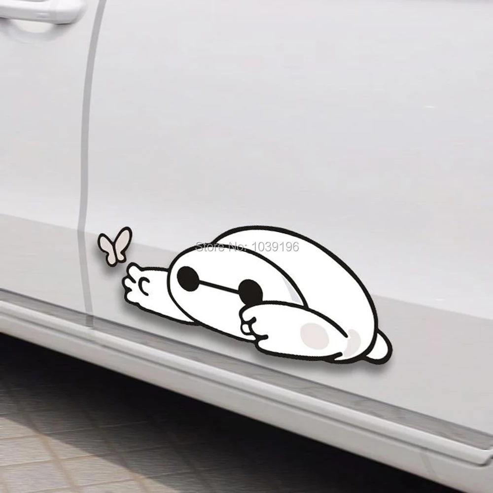 Новый стильный декоративный Большой Герой 6 Baymax с бабочкой креативные
