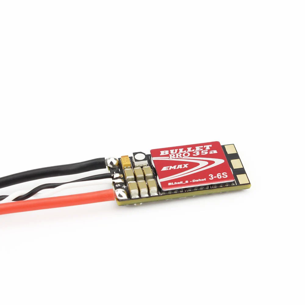 4 шт. Drone DSHOT Bullet Series 35A PRO 3 6S BLHELI_S ESC w/RGB LED программируемый для соревнований гоночных