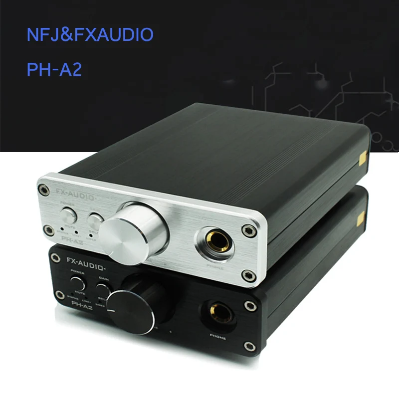 NFJ и FXAUDIO PH A2 TPA6120A2 HIFI мини усилитель для наушников 3 5 мм + RCA Desktop Портативный