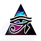 Виниловая наклейка Horus для защиты глаз, 100 мм