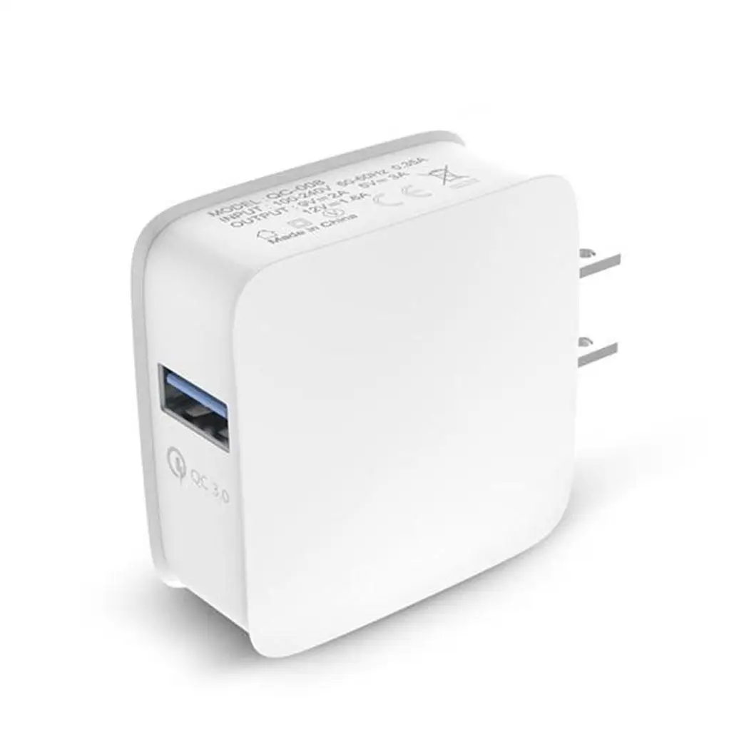 Новинка Быстрая зарядка через USB адаптер безопасности 100 240 в зарядное устройство