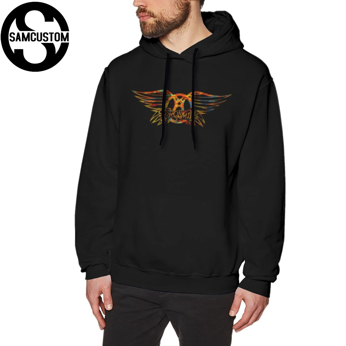 SAMCUSTOM новый стиль мужские толстовки и без карманов кофты Aerosmith 3D принт модная