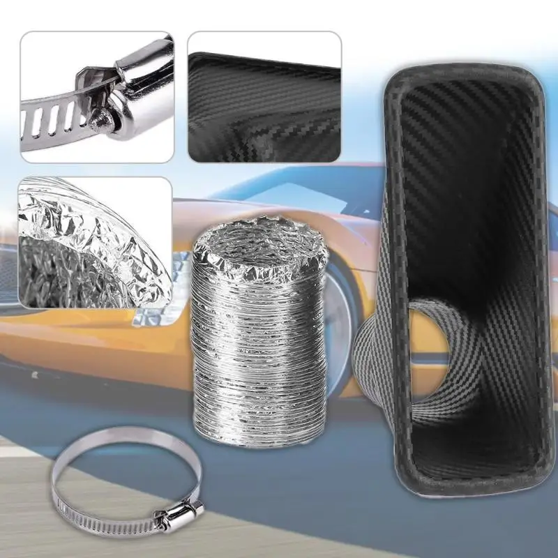 Автомобильный передний бампер турбо воздухозаборная труба впускная турбины