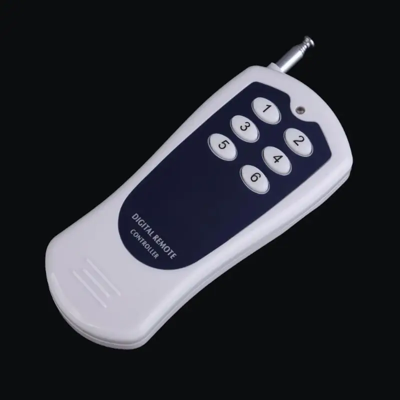DC12V 6 CH кнопки 315 MHZ/433 MHZ Беспроводной RF пульт дистанционного управления передатчик