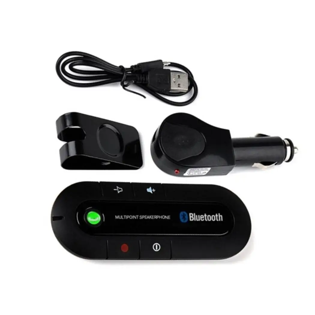 Беспроводной Bluetooth 4 1 автомобильный комплект Hands 10 m Бесплатный стерео AUX адаптер