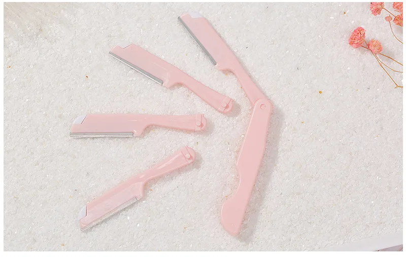 4 шт. портативный триммер для бровей женские корректоры безопасные