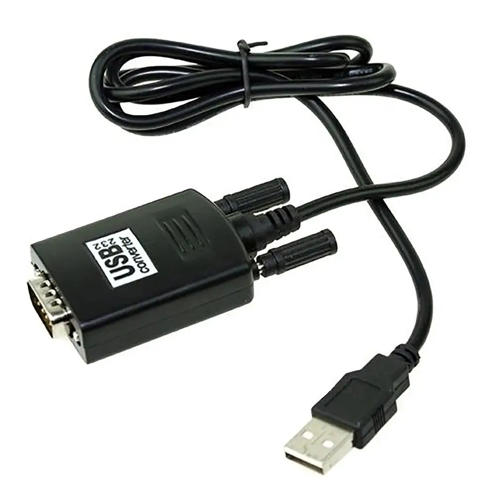 1 шт. Портативный USB к RS232 9 контактов Соединительный кабель адаптер конвертер для