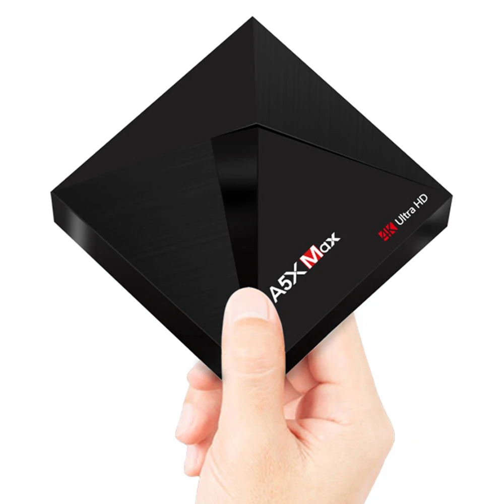 A5X MAX Android 9 0 ТВ коробка 4 K HD ГБ/32 ГБ RK3328 Мали-450 Smart Media Player 1000 м Lan | Электроника