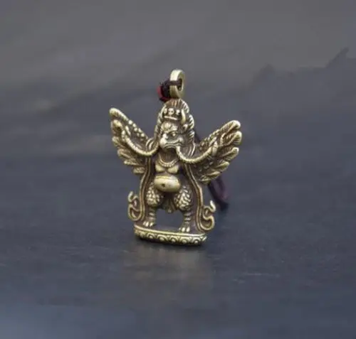 Китайский маленький кулон из чистой латуни lucky divine bird | Дом и сад