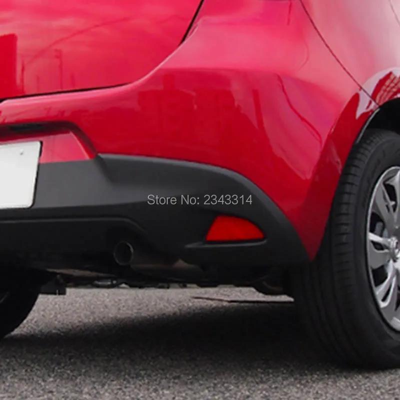 Для Mazda 2 Demio 2016 2017 2018 ABS лампа заднего противотуманного фонаря бампер век бровь