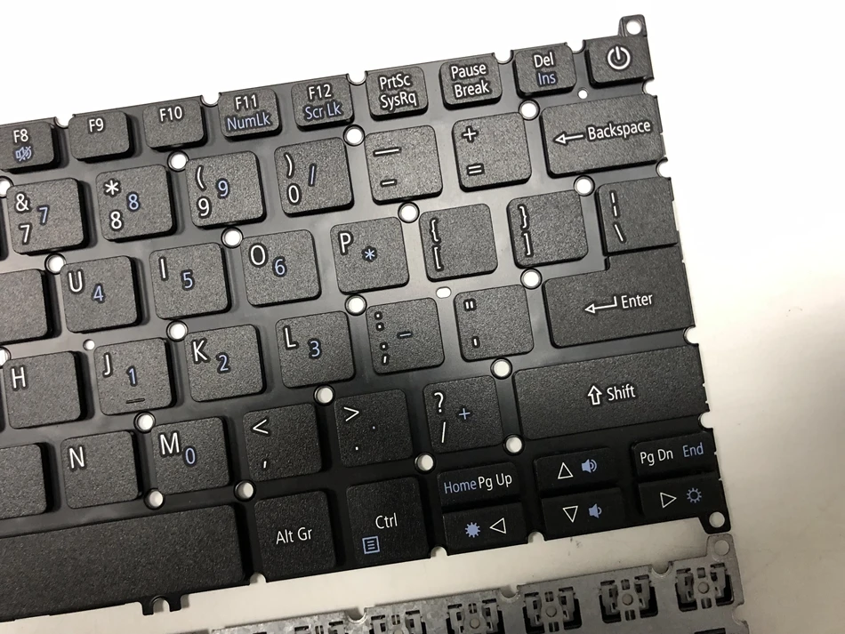 Клавиатура для ноутбуков Acer Aspire One Cloudbook 11 США и Корея без рамки макет US &amp KR |