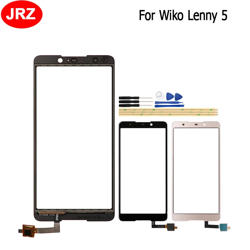 Сенсорное стекло 5 7 дюйма переднее для Wiko Lenny сенсорный экран дигитайзер панель +
