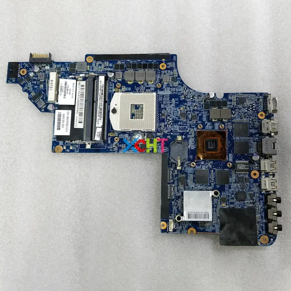 705188 001 w HD7690M/2G Графика для hp DV6 6000 серии ноутбук ПК материнская плата