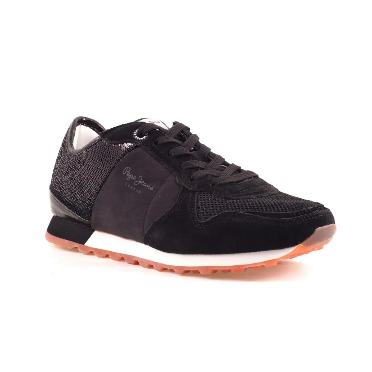 PEPE JEANS WOMAN TEXTILE LOW VERONA черный|Тапочки| |