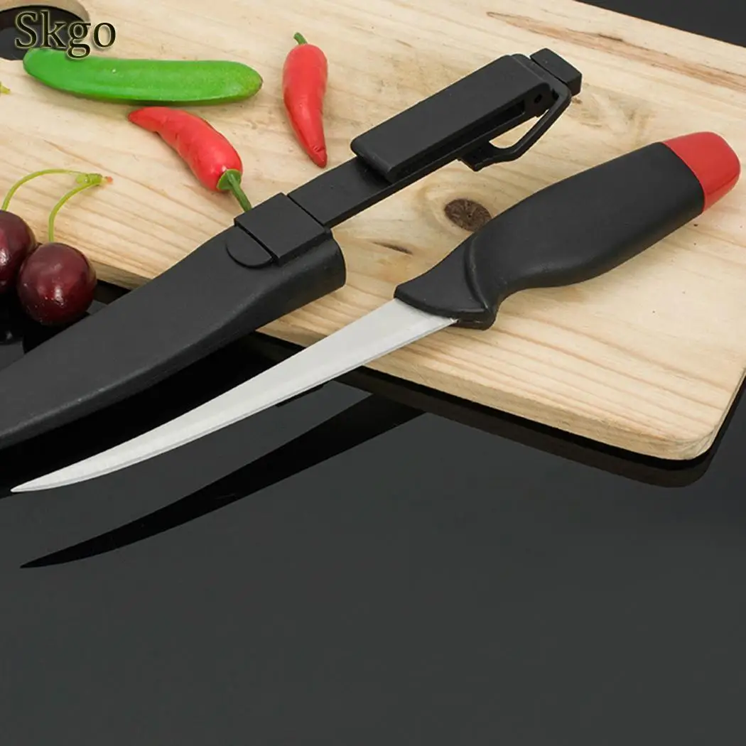 Кухонный нож Мясо сталь бар рыба 12 см Шеф Повар мясник филе ножи Ресторан 04 дюймов