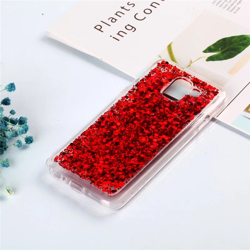 For Samsung J4 2018 J400F Case Colored Shiny Glitter Silicone TPU Skin Phone Cover Protector Galaxy J400 SM-J400 |