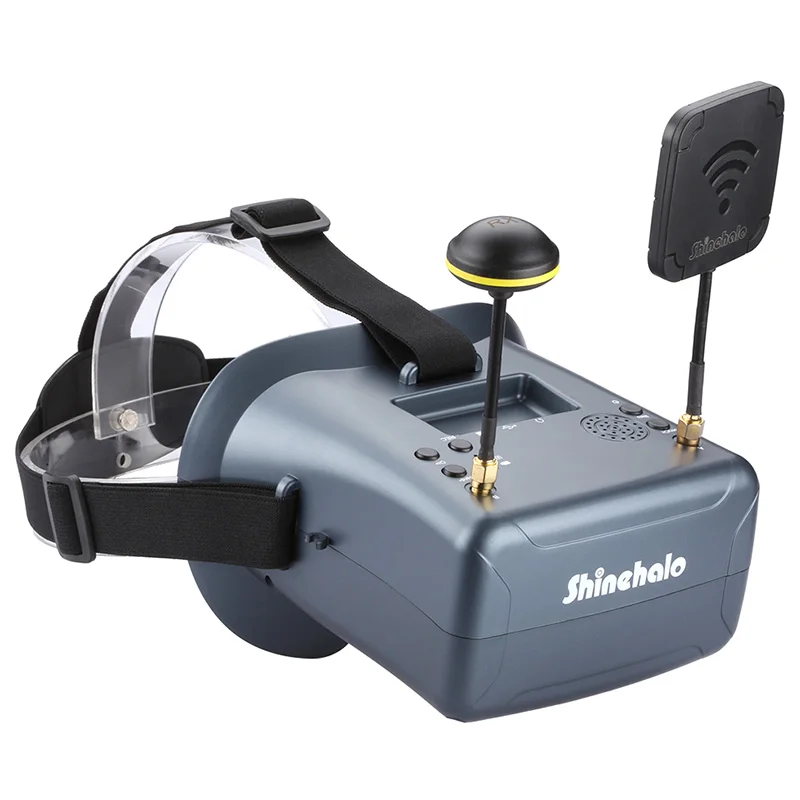 LS-008D 5 8G FPV Googles VR очки высокого качества 40CH с аккумулятором 2000mA DVR разнообразие для