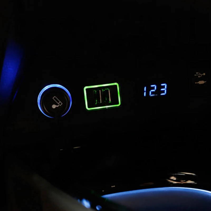 Мой хороший Автомобильный многофункциональный прикуривателя USB интерфейс