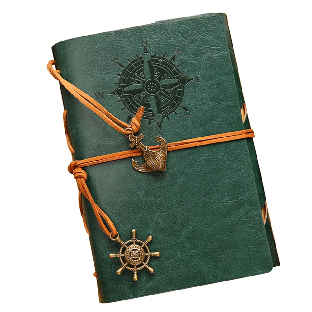 Дневник Классический Винтаж Пиратский ремень тетрадь Сменные Искусственные ПУ