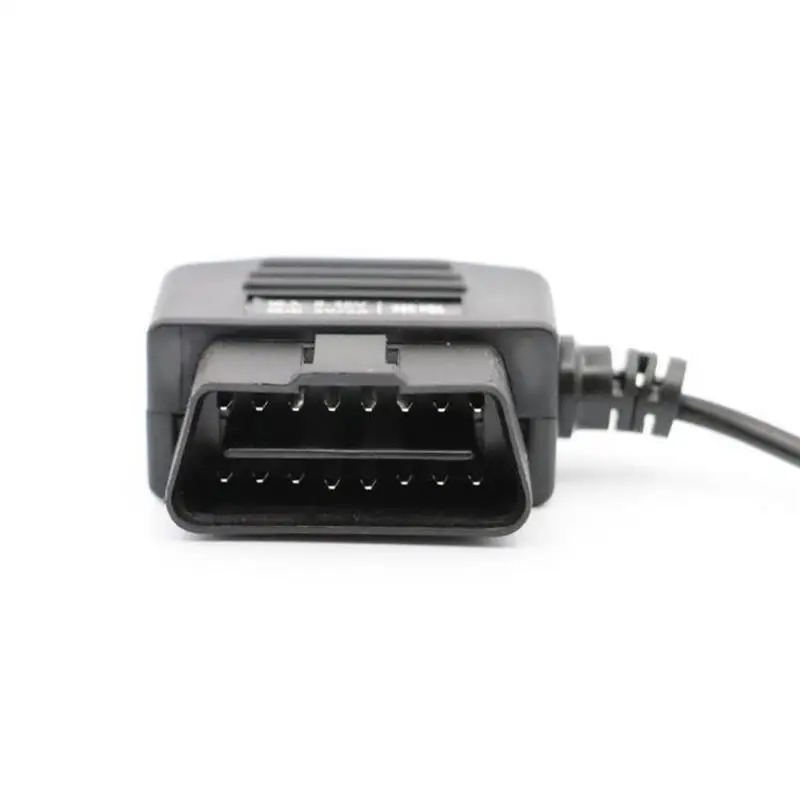 Non-destructive Power Acquisition Step-down Cable Of Intelligent OBD Driving Recorder USB Module Port 12V To 5V Parking Monitori |