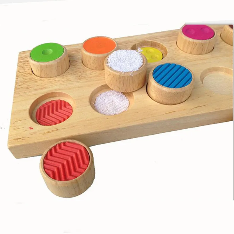 Montessori Wood Puzzle Toys Memory Training Touchpad Baby Cognitive Color Early Teaching Children's Educational | Игрушки и хобби